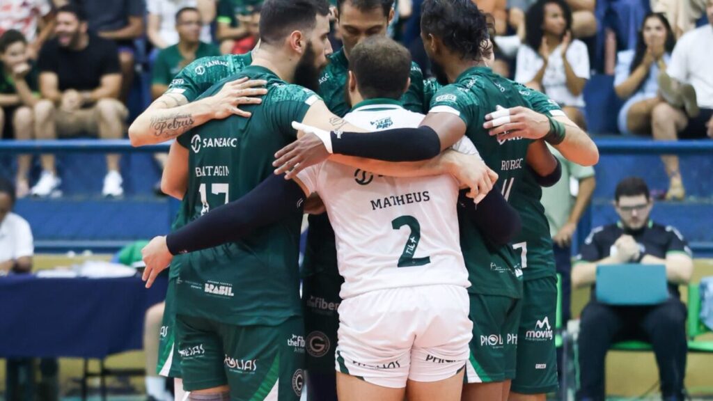 Goiás brilha no tie-break e supera Praia Clube pela Superliga masculina