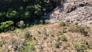 Lixão da empresa Ouro Verde, em Padre Bernardo (Foto: Divulgação)